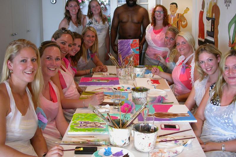 Workshop Naaktmodel Schilderen in het historische centrum van Den Haag!